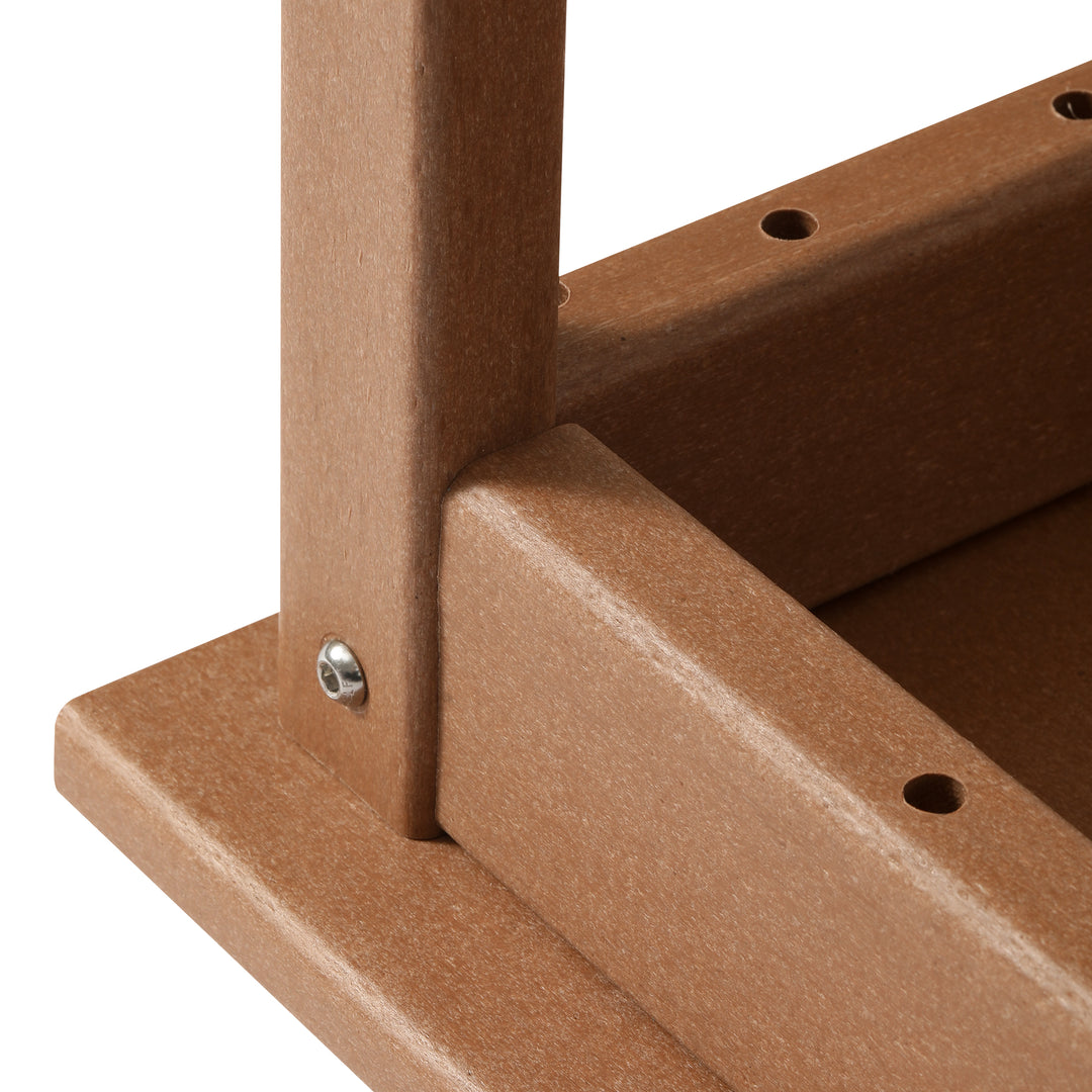 Malibu 35" length outdoor Coffee table for Adirondack chair