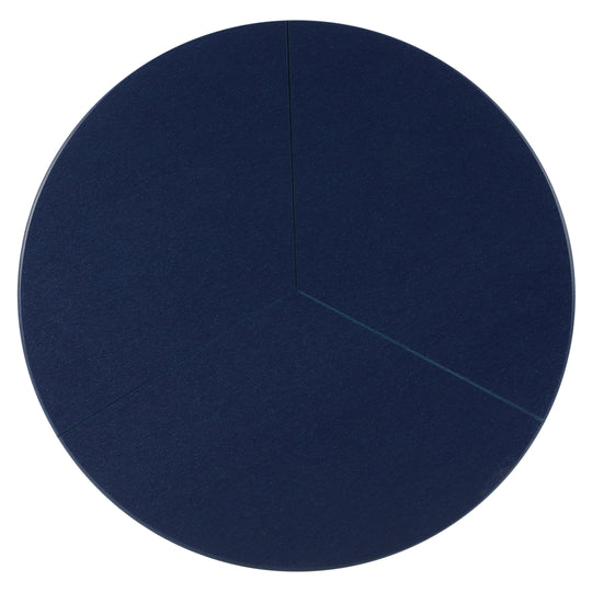 Pacifica HDPE Plastic Outdoor Round Adirondack Patio Side Table