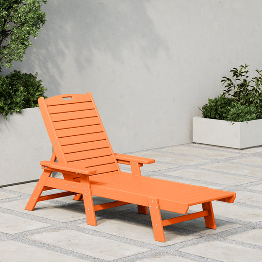 Malibu Poly Reclining Chaise Lounge