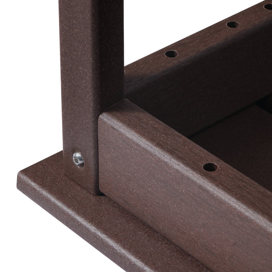 Malibu 35" length outdoor Coffee table for Adirondack chair