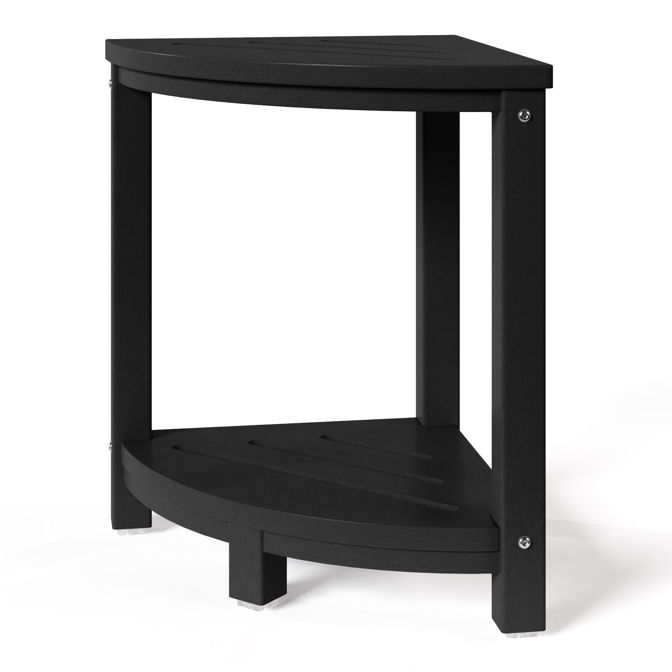 Sage HDPE Plastic Waterproof Shower Corner Bench
