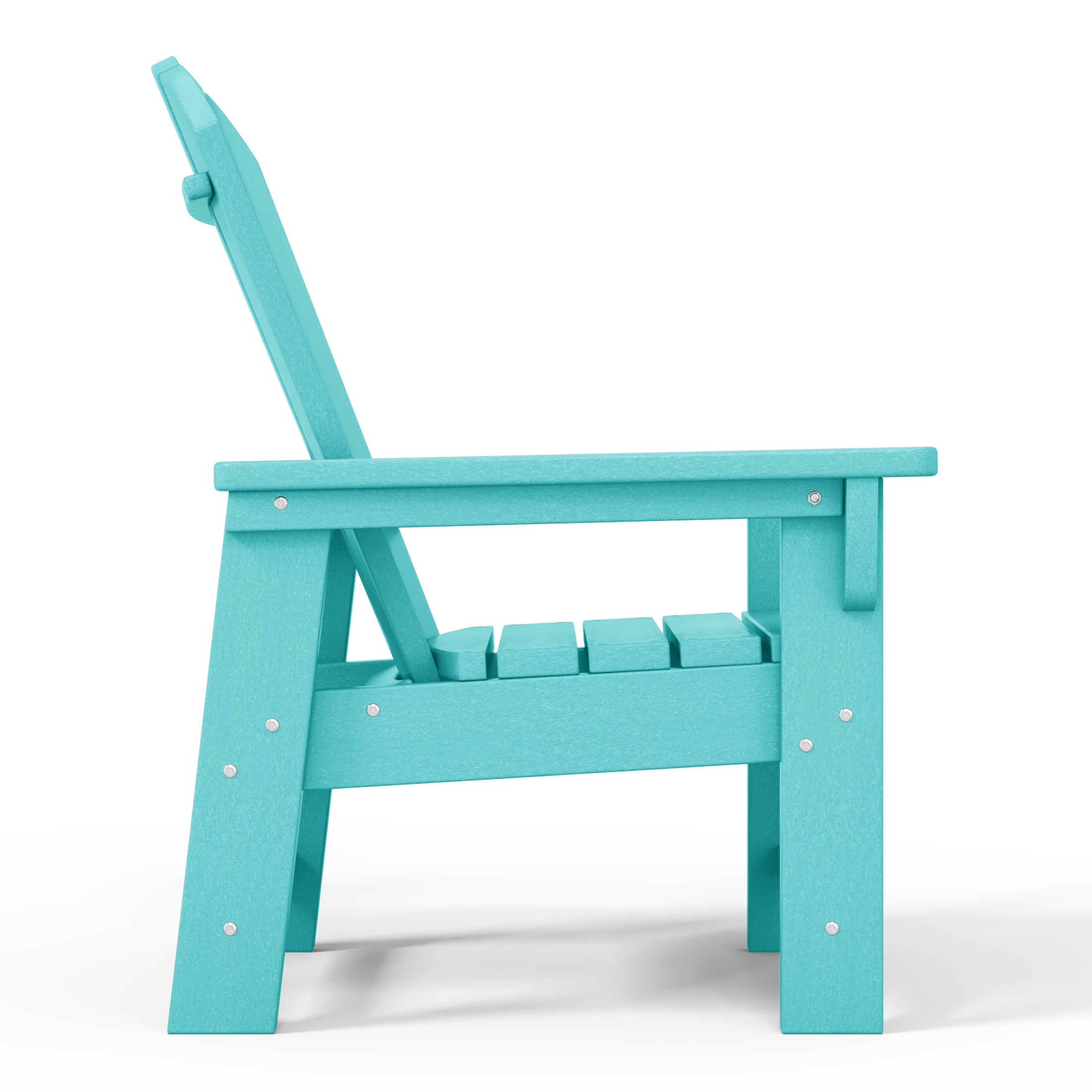 Malibu Kids Outdoor Adirondack Plastic Patio Chair (Set of 2)