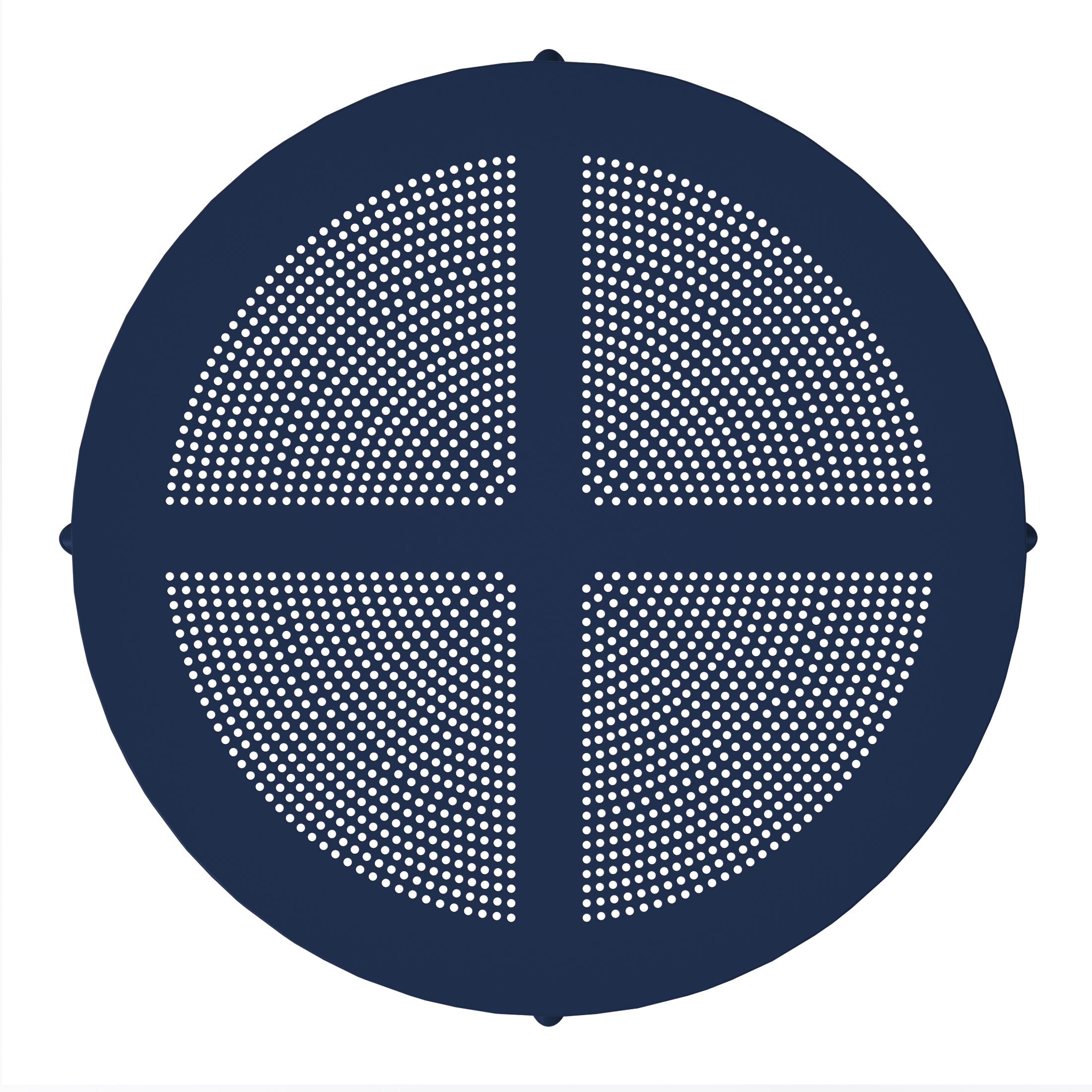 Playa 5-Piece Outdoor Resin Round Patio Dining Table Set with Modern Stackable Patio Dining Chairs
