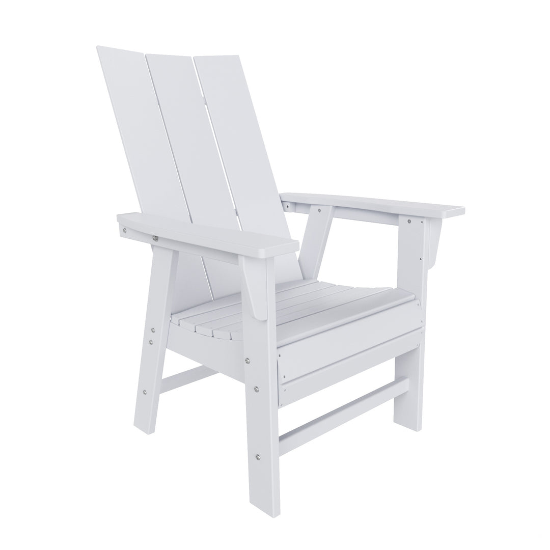 Ashore Outdoor Patio Modern Adirondack Dining Chair