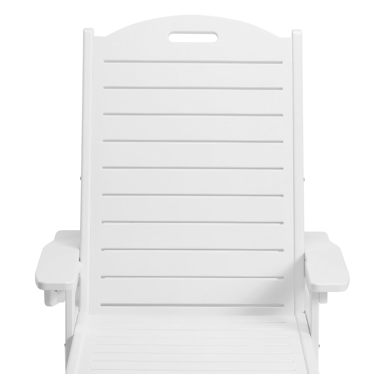 Aruba chaise lounge in White, view 5