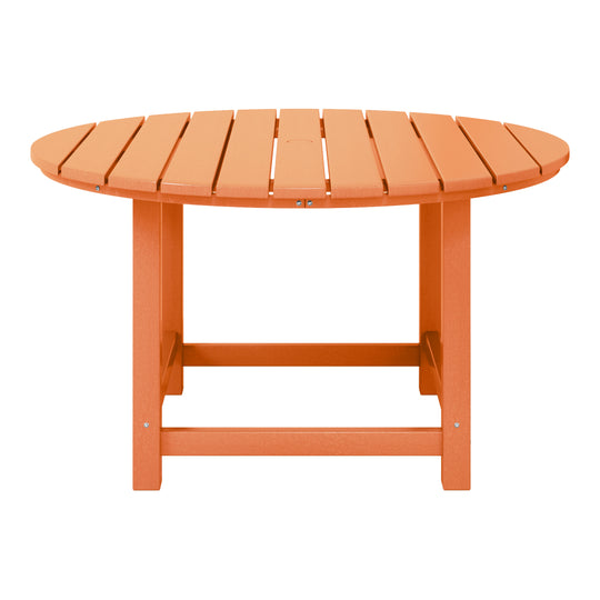 Malibu Kids Outdoor Patio Furniture HDPE Round Dining Table