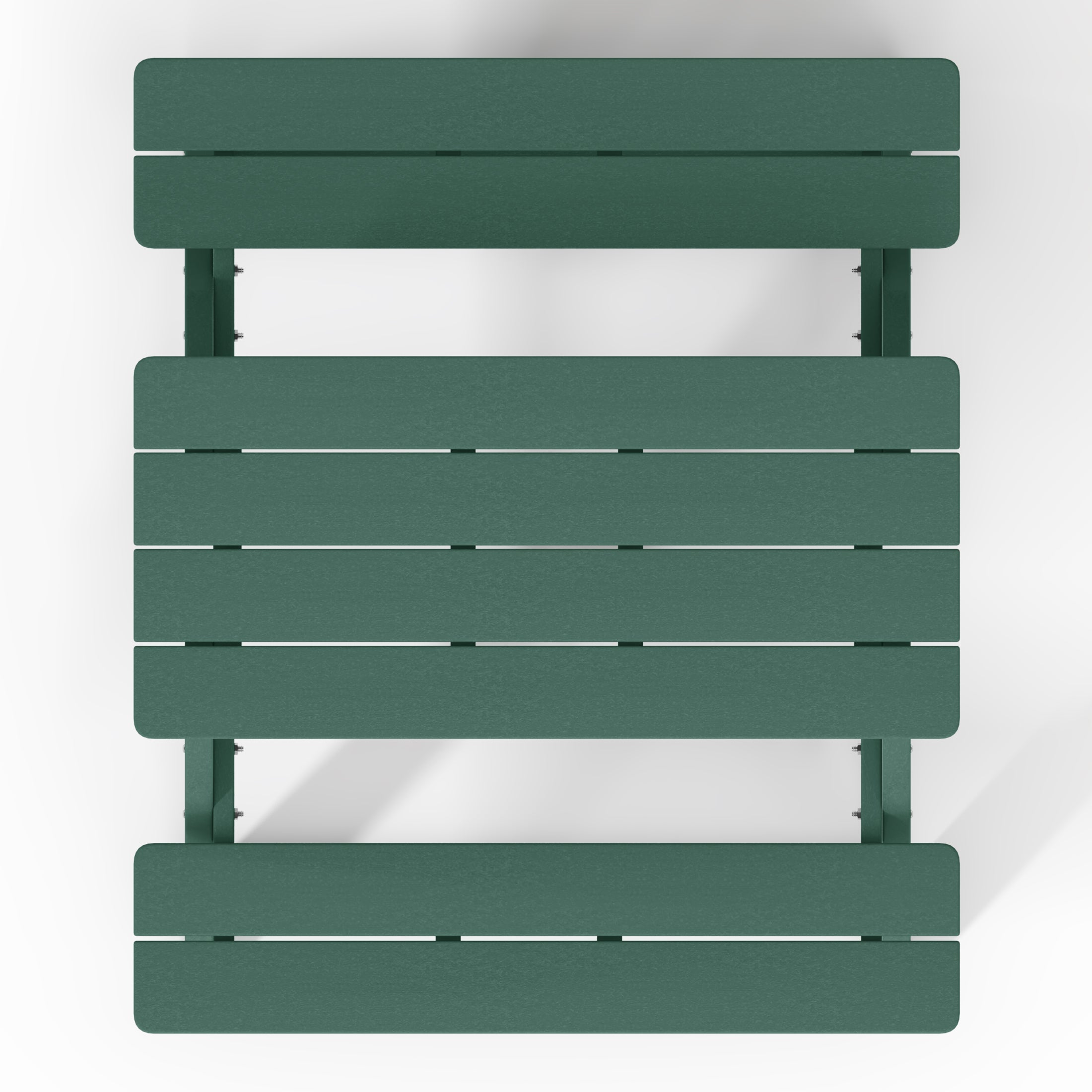 Malibu Outdoor Patio Kids HDPE Plastic Picnic Bench Table