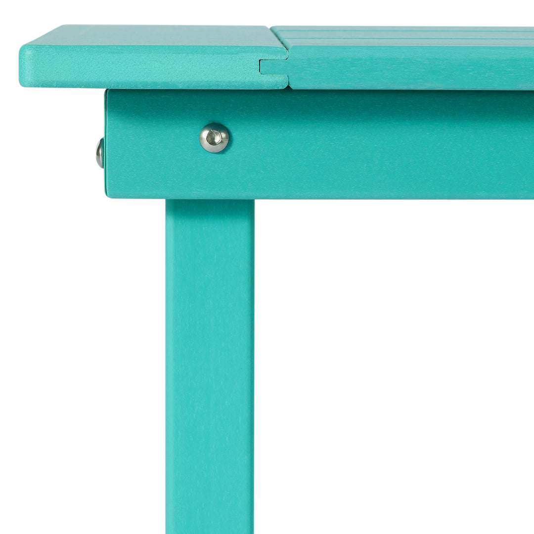 Malibu 65" Outdoor Patio Trestle Dining Bench