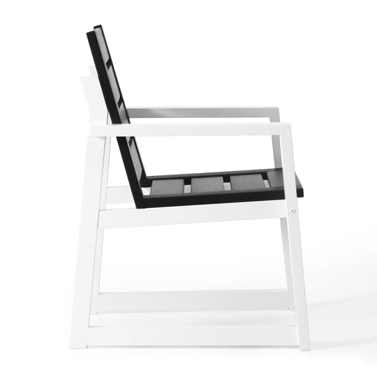 Cape May HDPE Outdoor Patio Dining Arm Chair