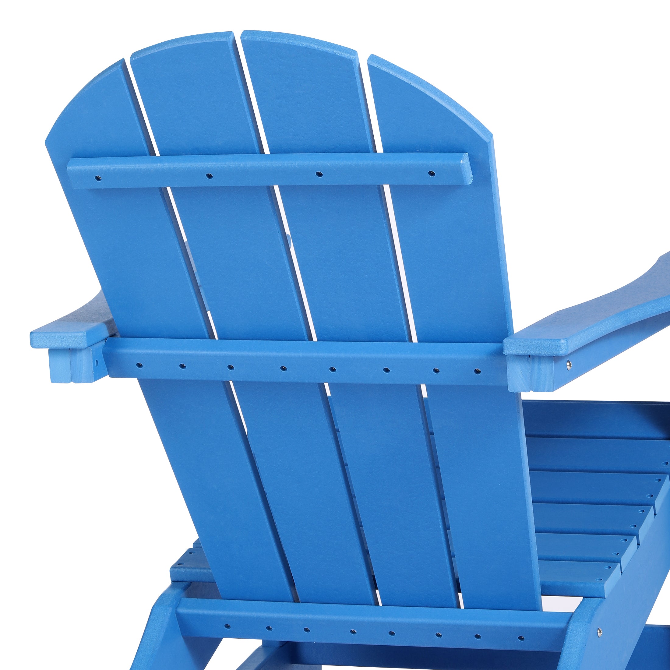 Malibu 3-Piece set Outdoor / Patio Poly Adirondack rocking chairs with a side table ( 2 seater )