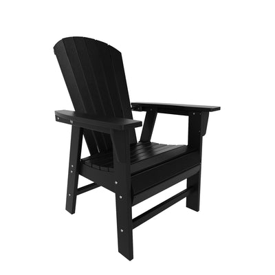 Dylan Outdoor Patio Shell-back Adirondack Dining Chair