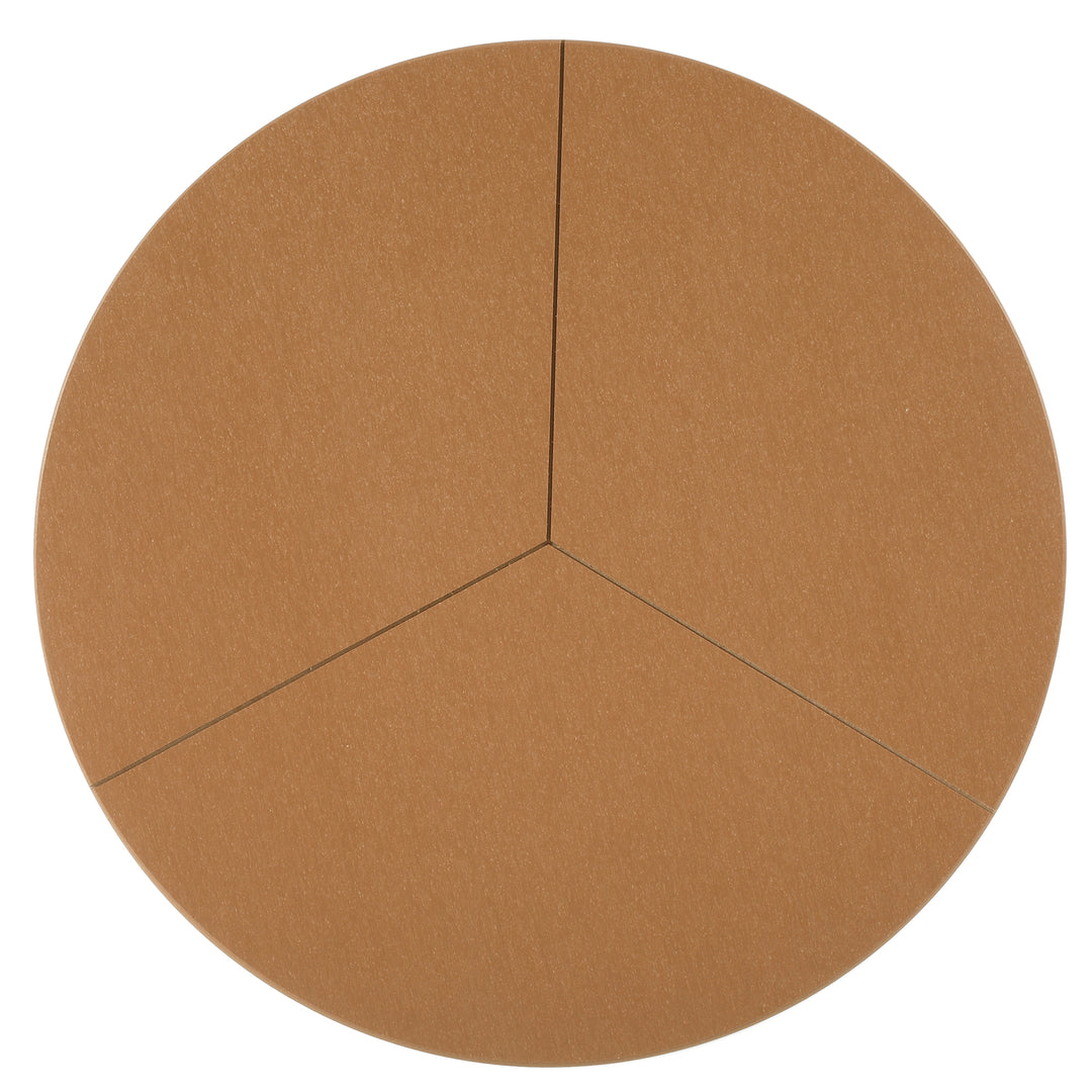 Pacifica HDPE Plastic Outdoor Round Adirondack Patio Side Table