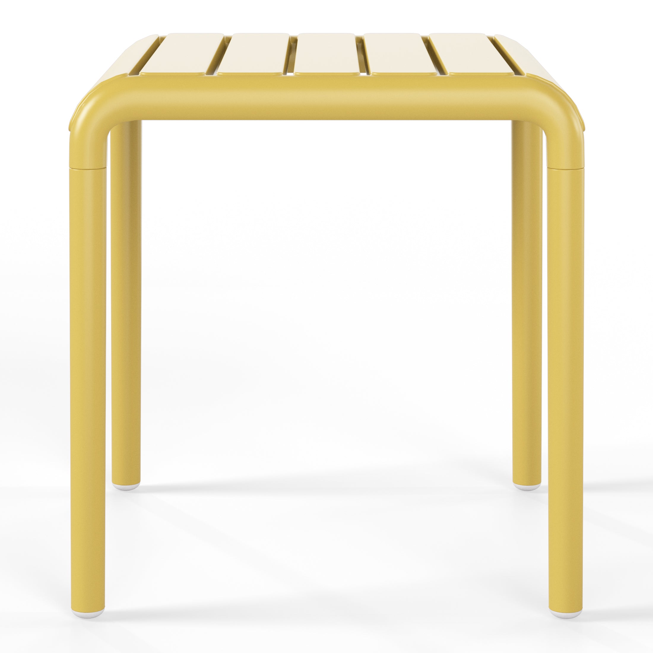 Playa Plastic Modern Outdoor Patio Accent Side Tables (Set of 2)