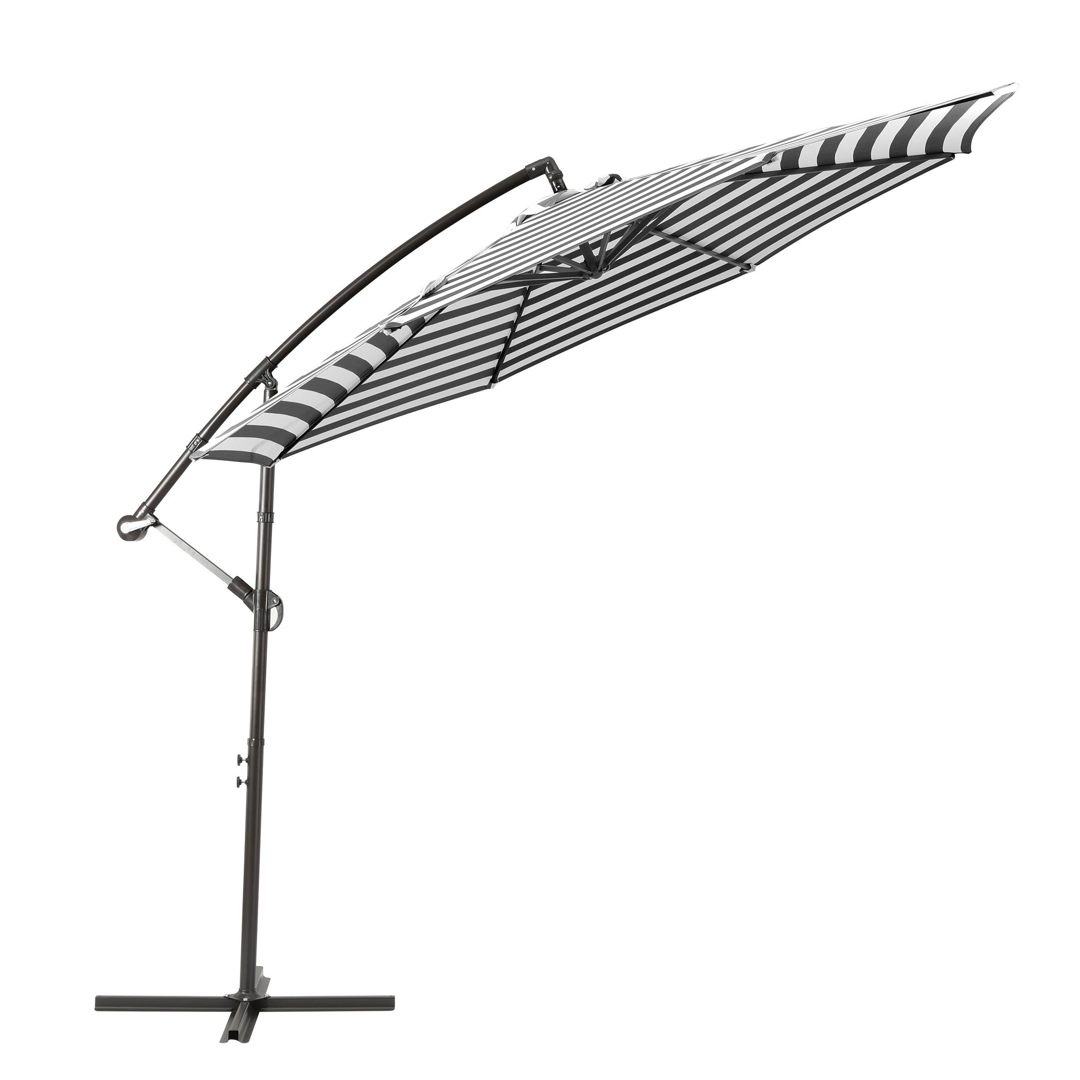 Julia 10 ft. Outdoor / Patio Cantilever Hanging Umbrella