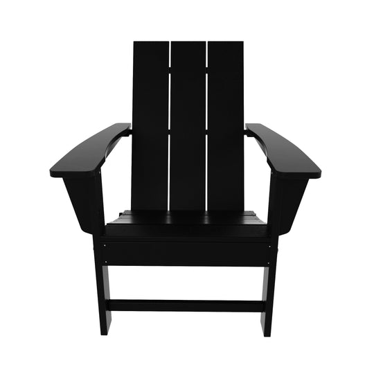 Ashore HDPE Modern Outdoor Patio Folding Adirondack Chair