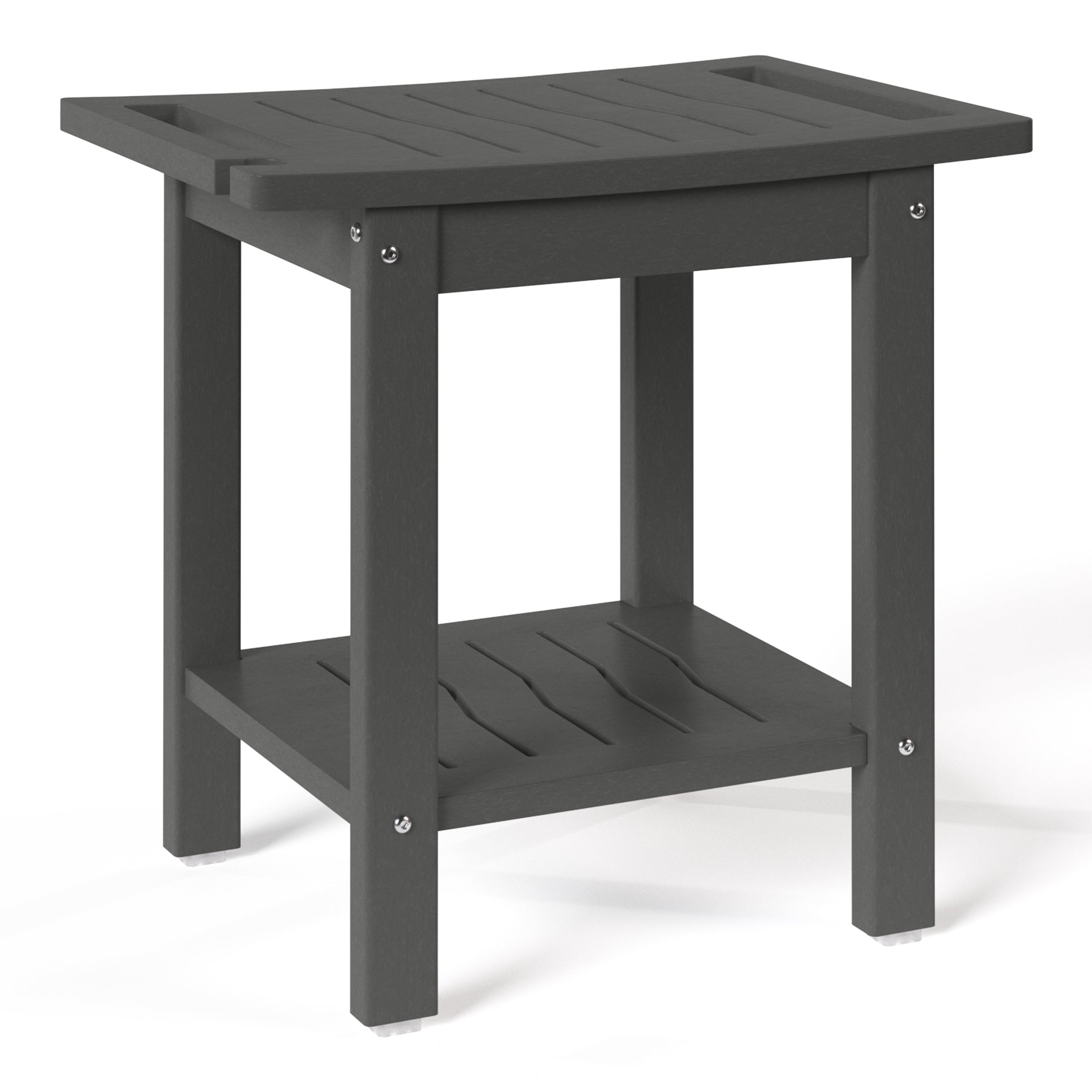 Sage HDPE Poly Plastic Waterproof Bathroom Shower Bench