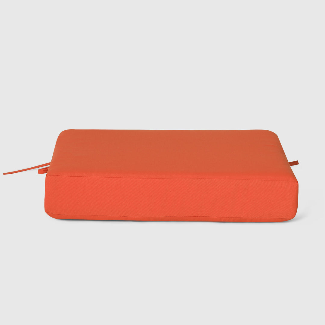 Solace Outdoor Patio Furniture Seat Chair Square Cushions Set of 2, 20" x 19"