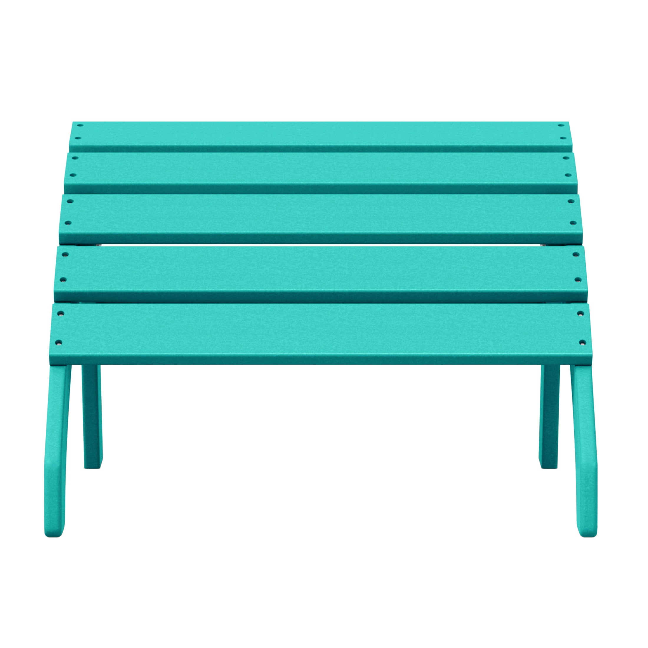 Dylan Outdoor Patio HDPE Adirondack Ottoman Footrest