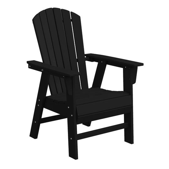 Dylan Outdoor Modern HDPE Adirondack Patio Dining Chairs (Set of 2)