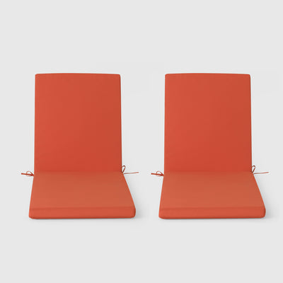 Solace Outdoor Chaise Lounge Chair Cushions (Set of 2)