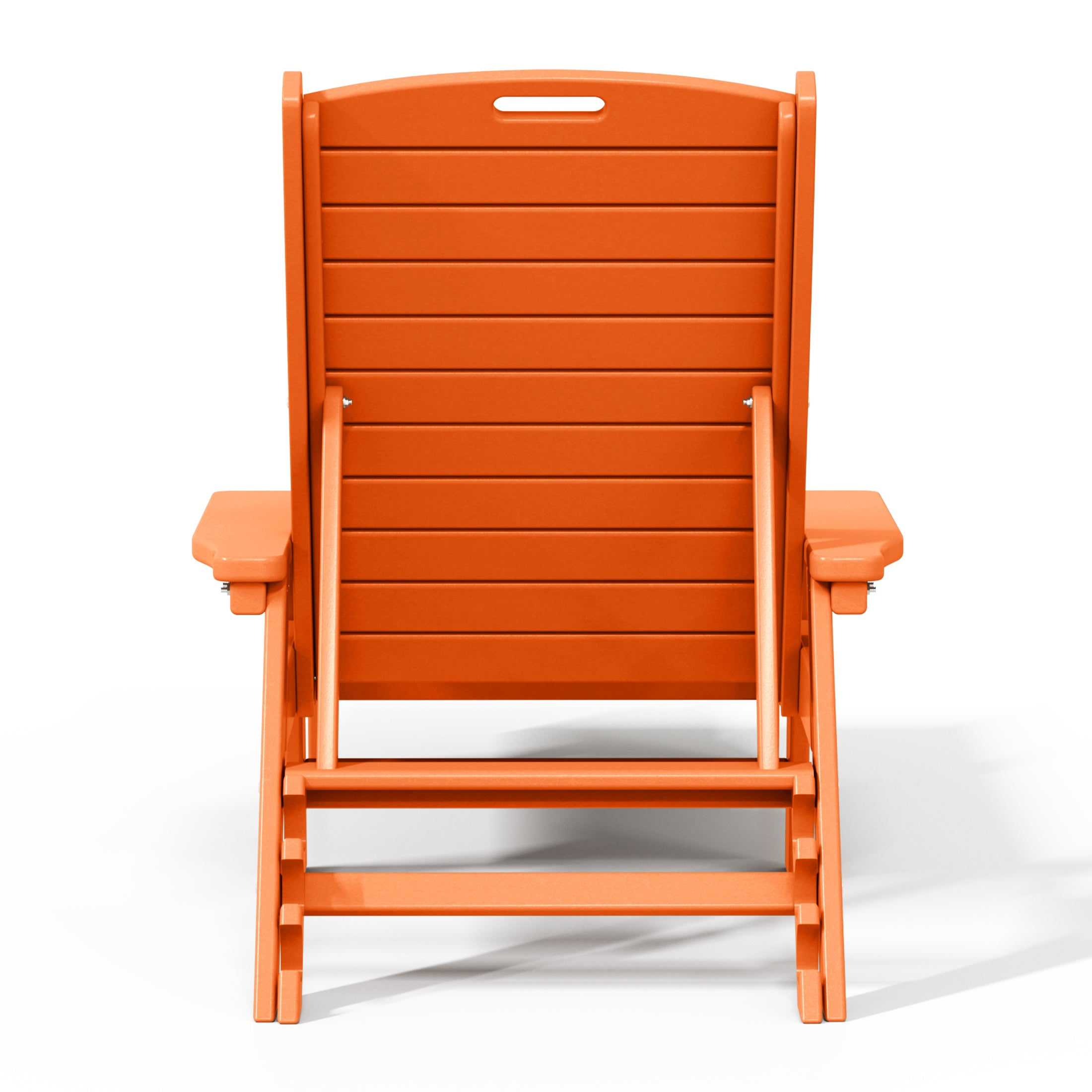 Malibu Poly Reclining Chaise Lounge Set With Table