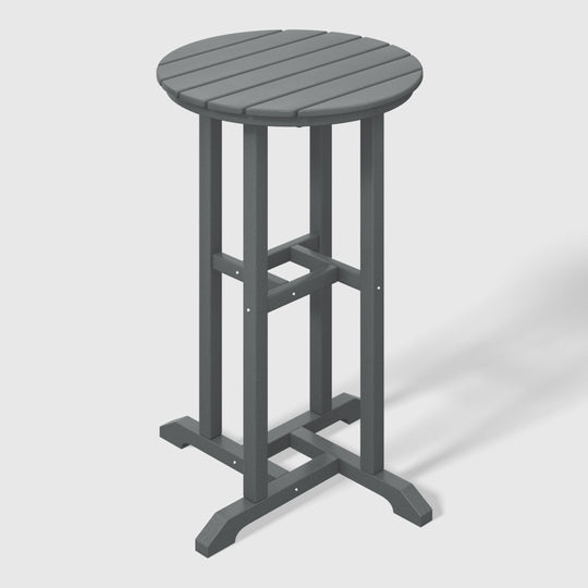Malibu 37" Counter Height Round Outdoor Patio Bistro Bar Table