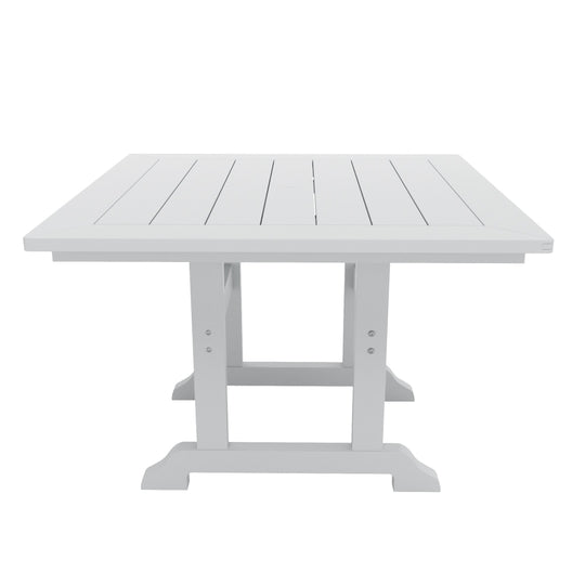 Malibu 43" Outdoor Patio Square Dining Table
