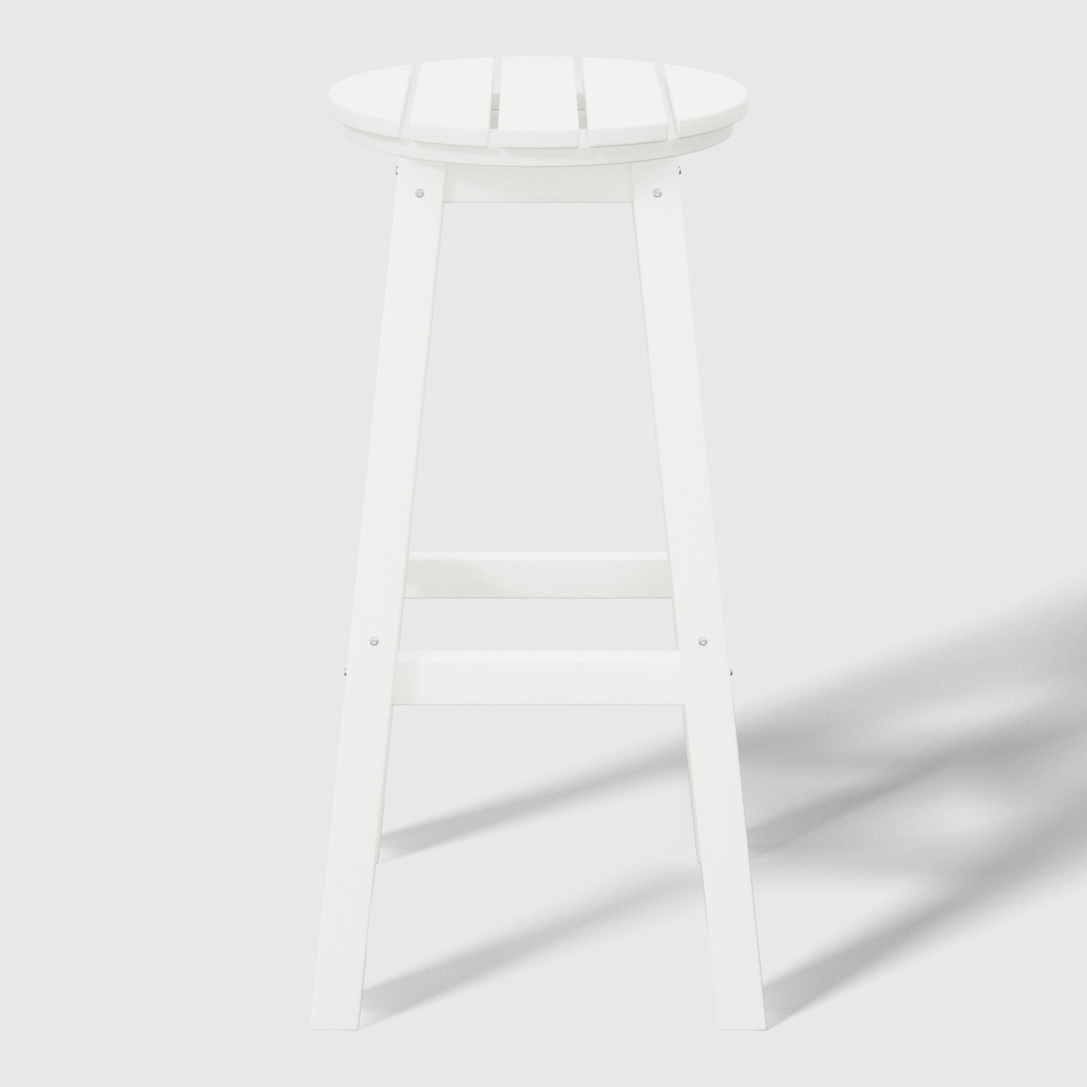 Malibu 29" HDPE Outdoor Patio Round Bar Stool