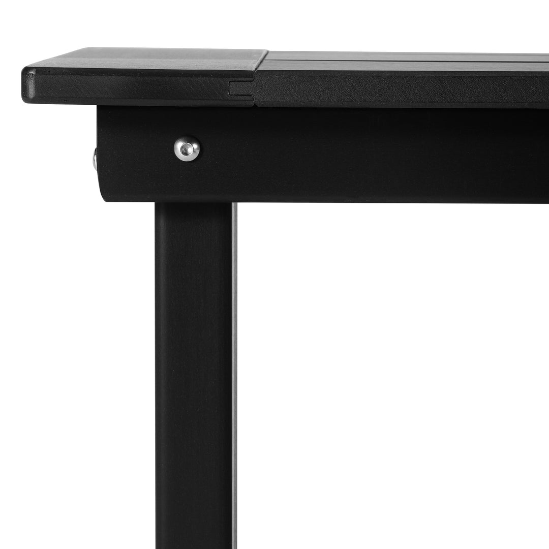 Malibu 65" Outdoor Patio Trestle Dining Bench