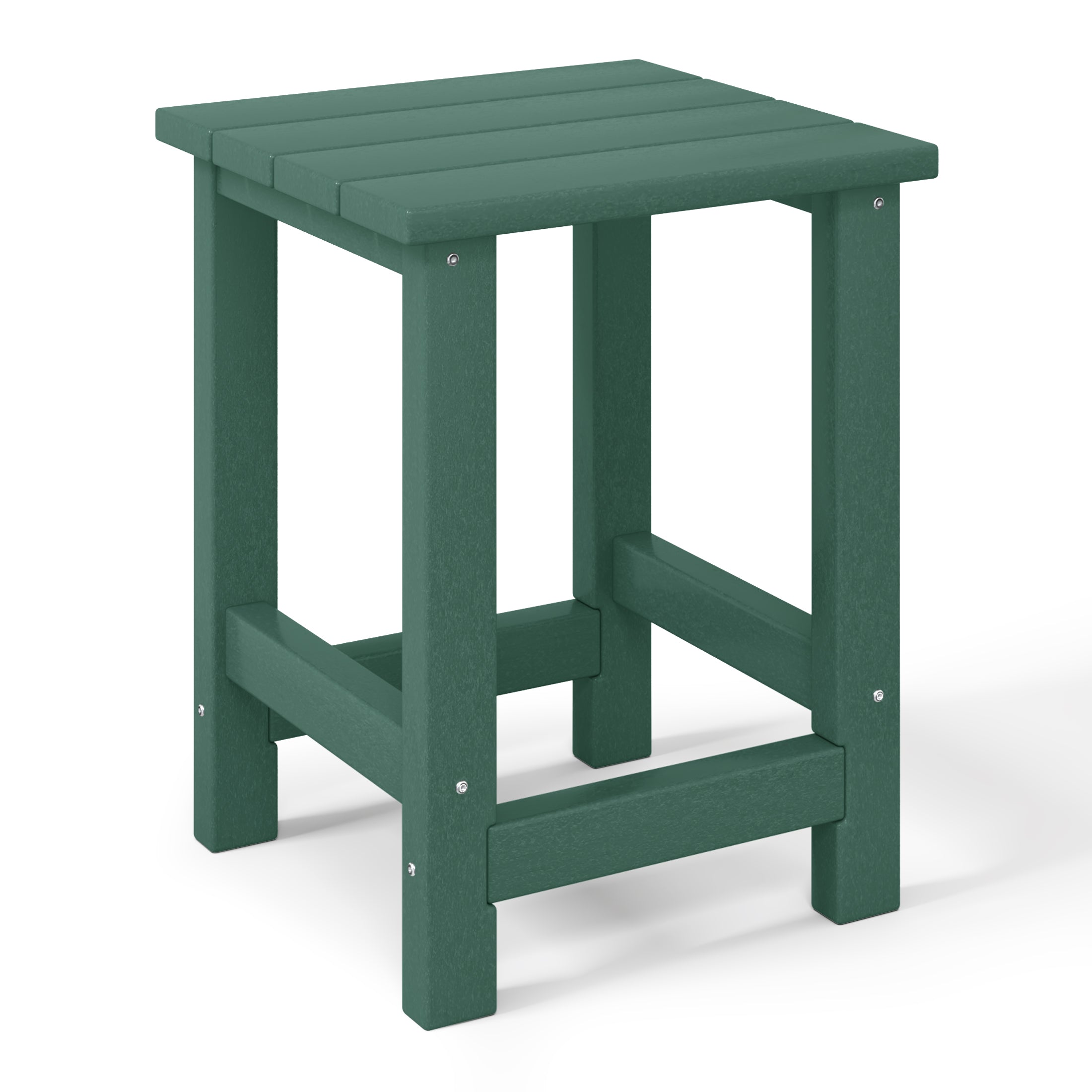Malibu Kids Outdoor Patio Furniture HDPE Adirondack Square Side Table