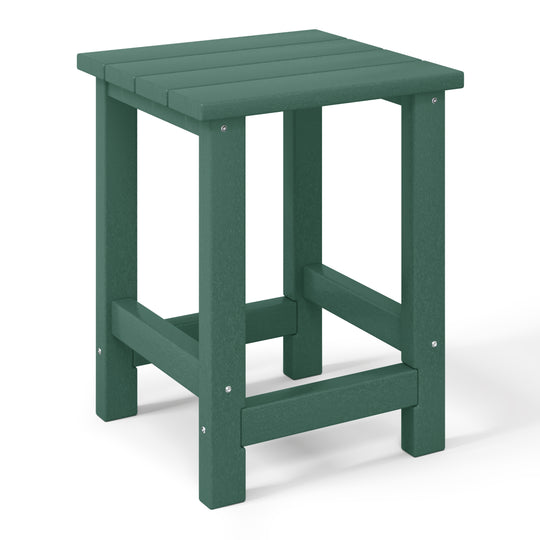 Malibu Kids Outdoor Patio Furniture HDPE Adirondack Square Side Table