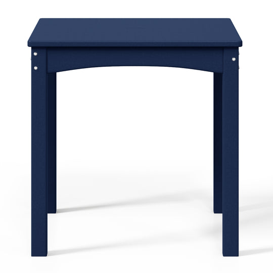 Treehouse Kids 24" Wide HDPE Plastic Childrens Square Dinner Table