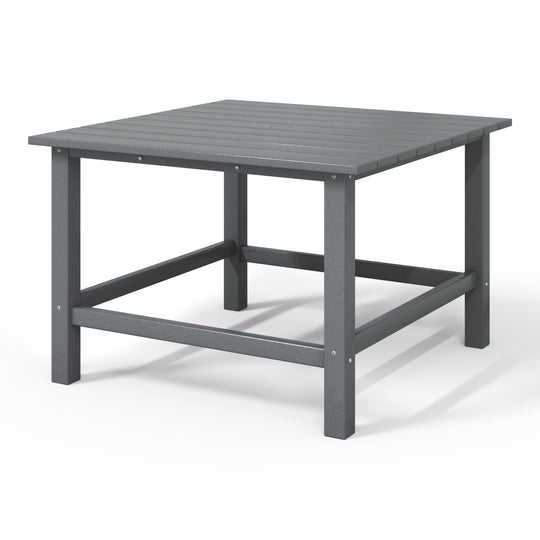 Malibu Kids Outdoor Patio Furniture HDPE Square Dining Table
