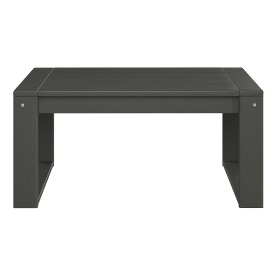 Modern Outdoor HDPE Rectangle Patio Coffee Table