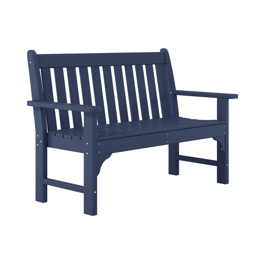 Malibu 5-Piece HDPE Outdoor Patio Furniture Couch and Rocking Chair Set