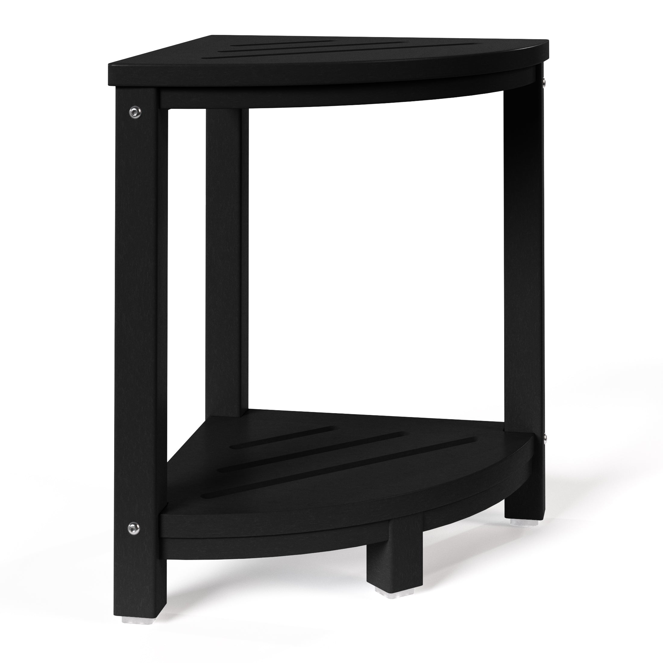 Sage HDPE Plastic Waterproof Shower Corner Bench