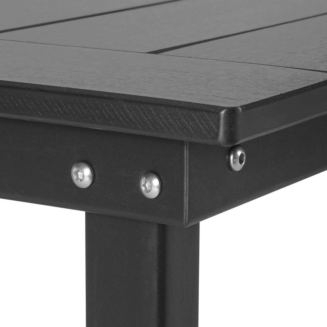 Malibu 65" Outdoor Patio Trestle Dining Bench