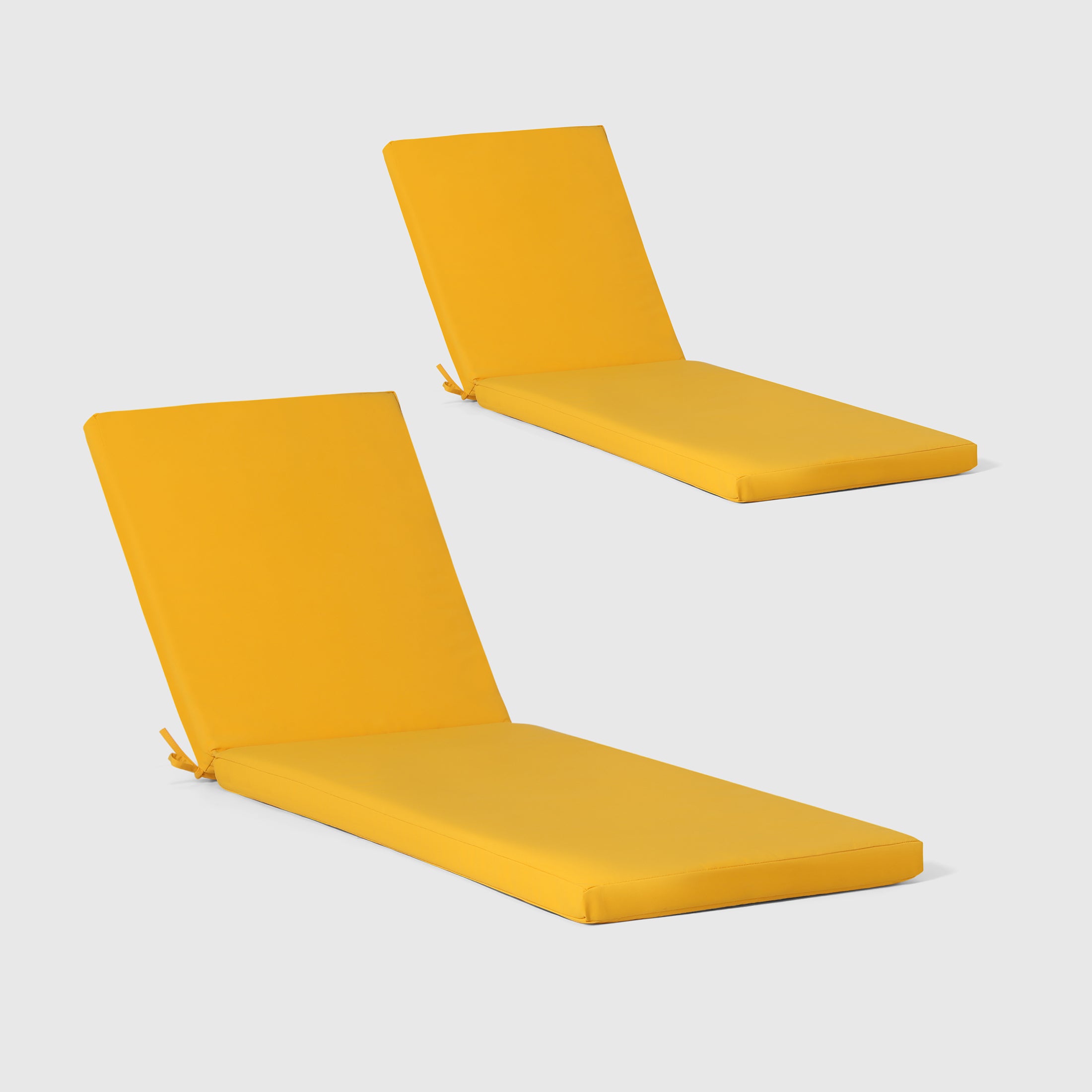 Solace Outdoor Chaise Lounge Chair Cushions Set of 2