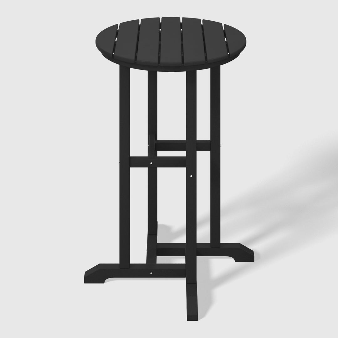 Malibu 37" Counter Height Round Outdoor Patio Bistro Bar Table