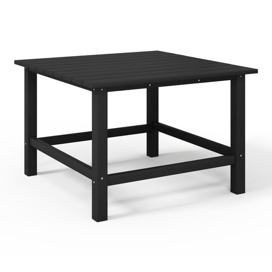 Malibu Kids Outdoor Patio Furniture HDPE Square Dining Table