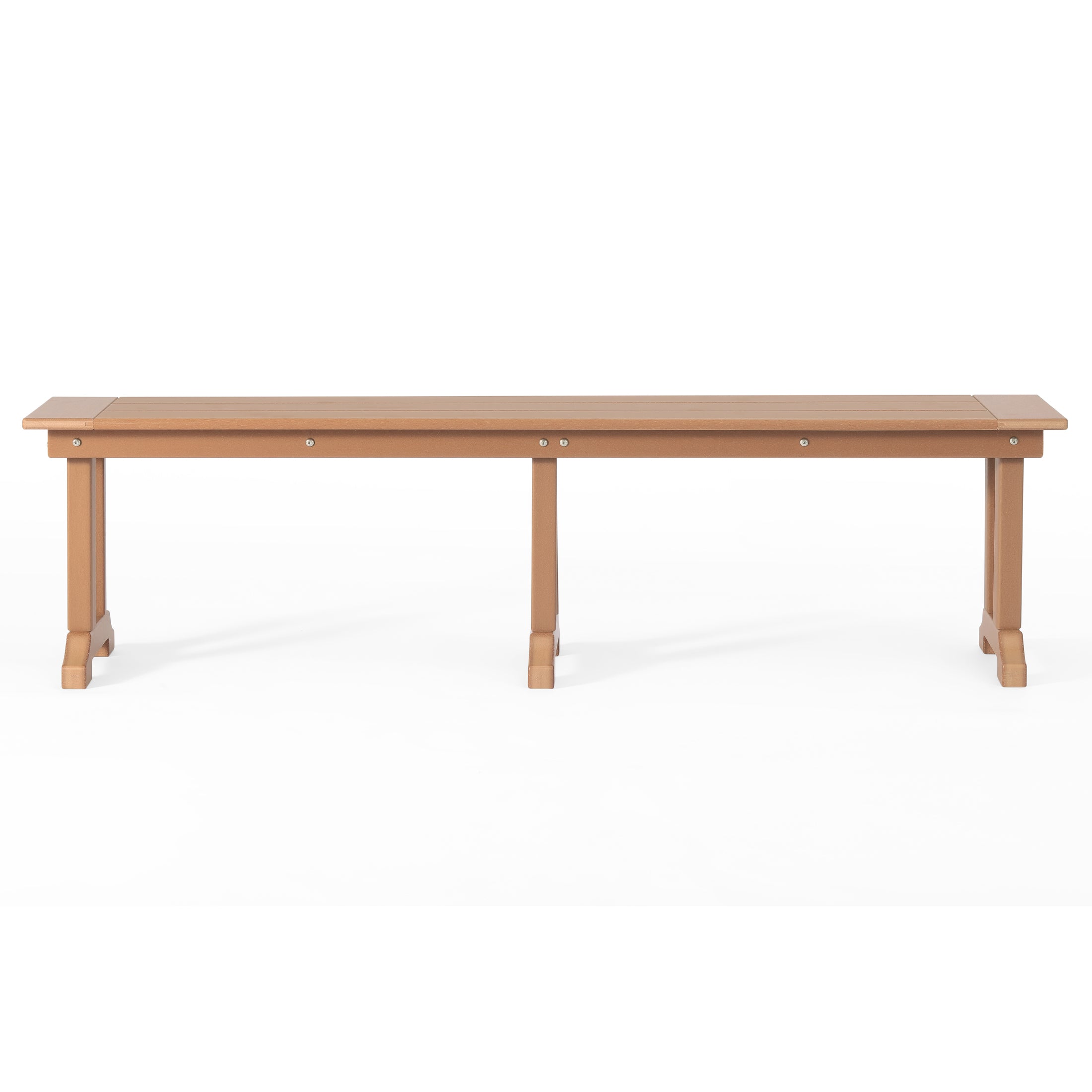 Malibu 65" Outdoor Patio Trestle Dining Bench