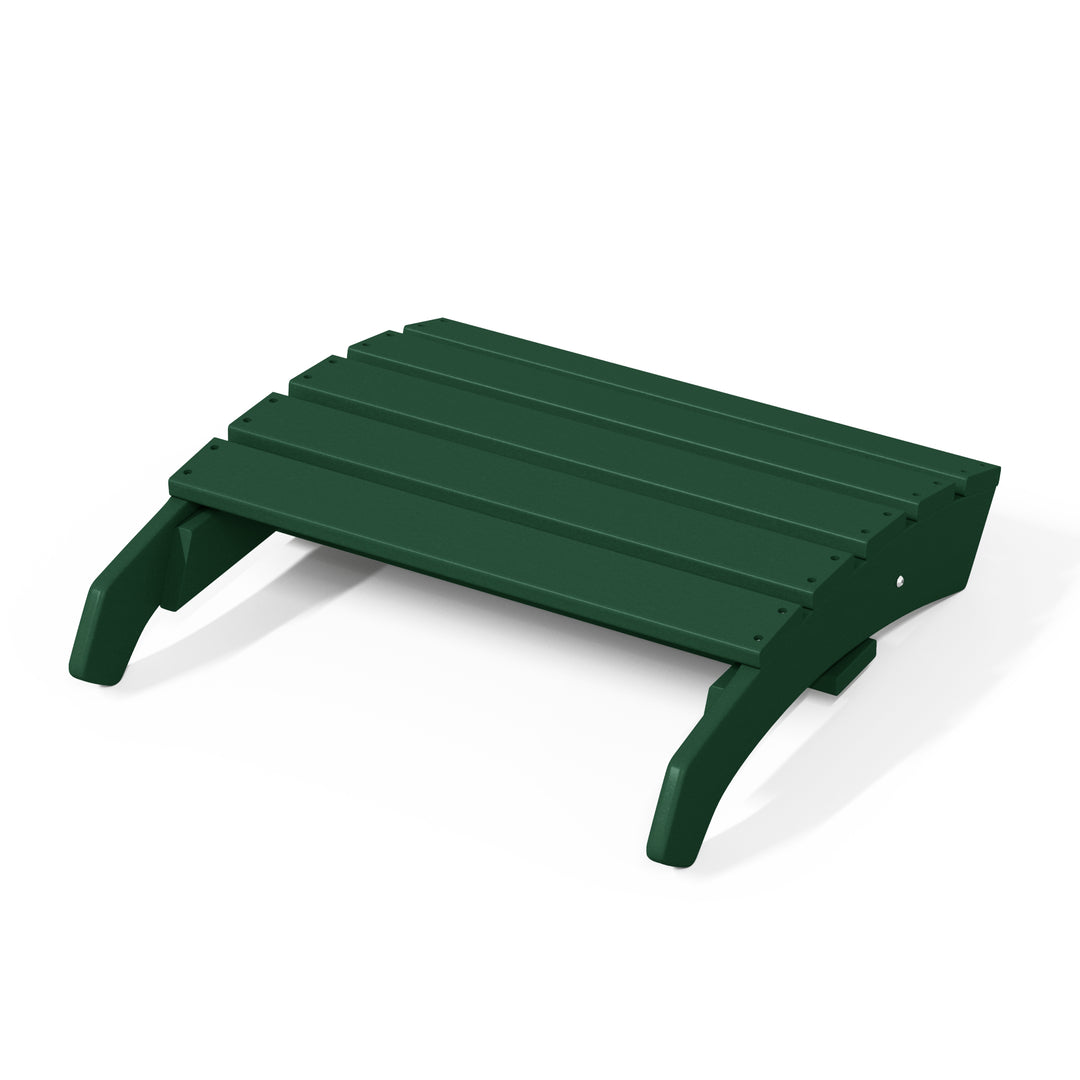 Dylan Outdoor Adirondack Chair With Ottoman And Side Table 3-Piece Set