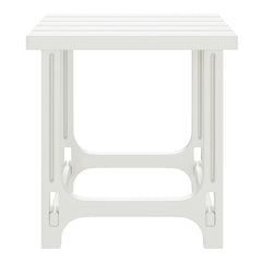 Azura Outdoor 18" HDPE Square Adirondack Patio Side Table