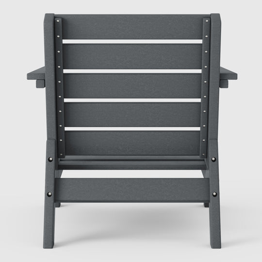 Avalon Outdoor Patio HDPE Deep Seating Armchair (Set of 2)