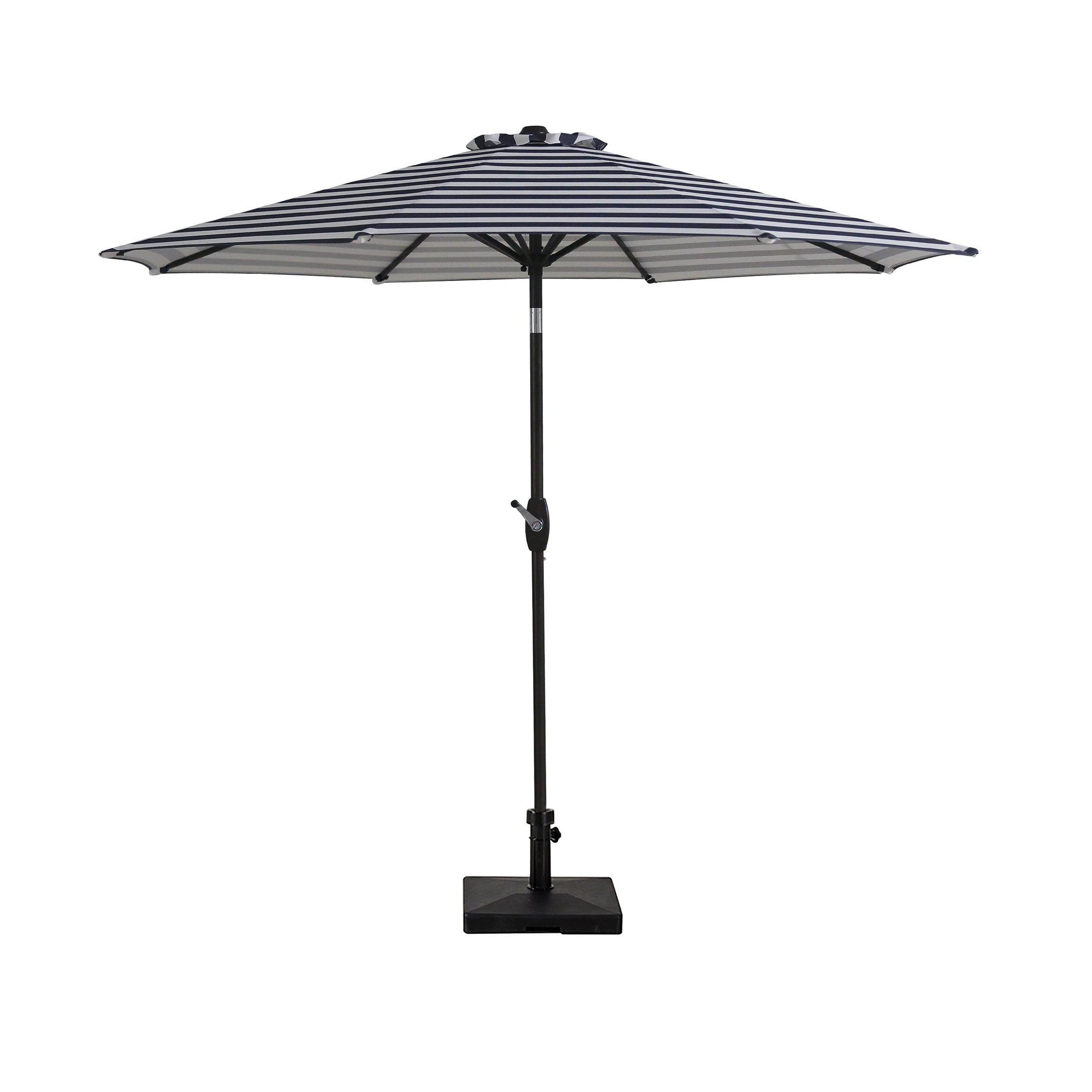 Paolo 9 ft. Patio Table Umbrella with 50 lbs concrete weight base kit