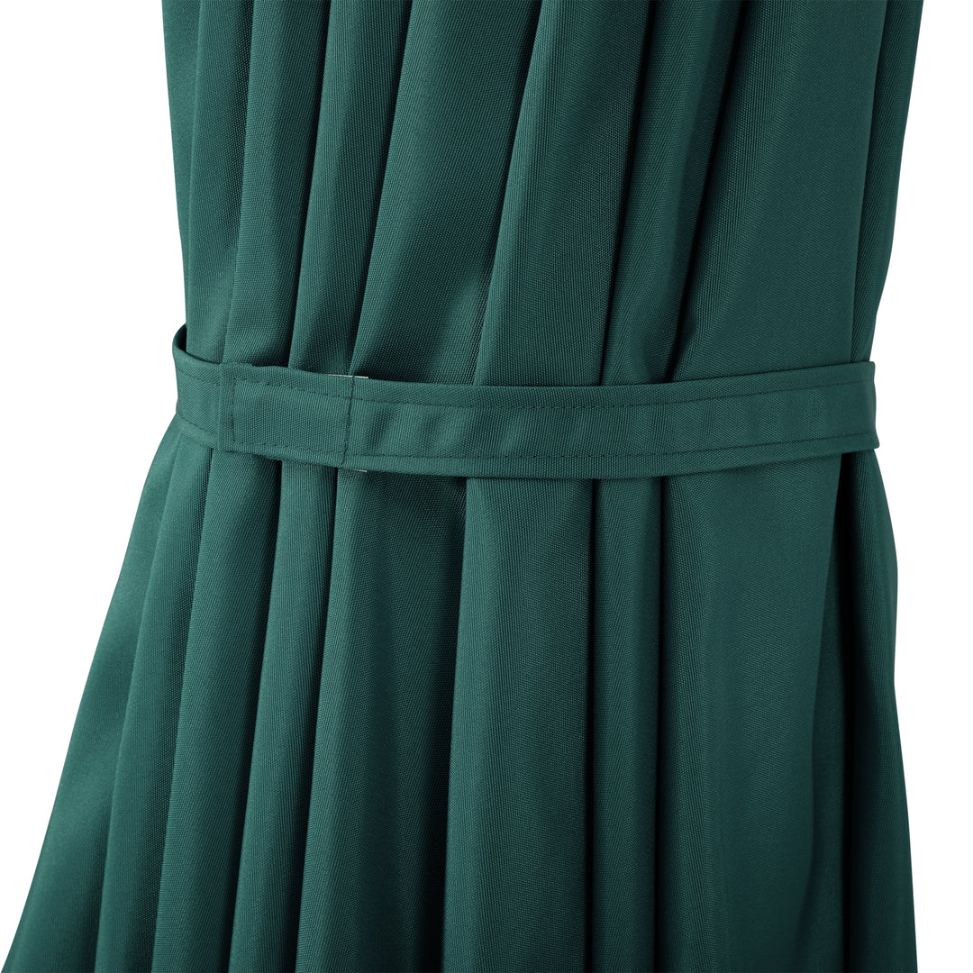 Aiden Twin 15 x 9 ft. retangular shape Market / Outdoor dining table umbrella