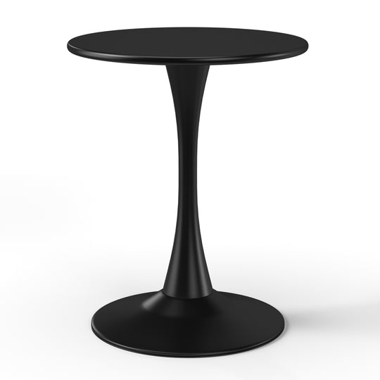 Playa 23.5" Round Outdoor Indoor Metal Cocktail Dining Table