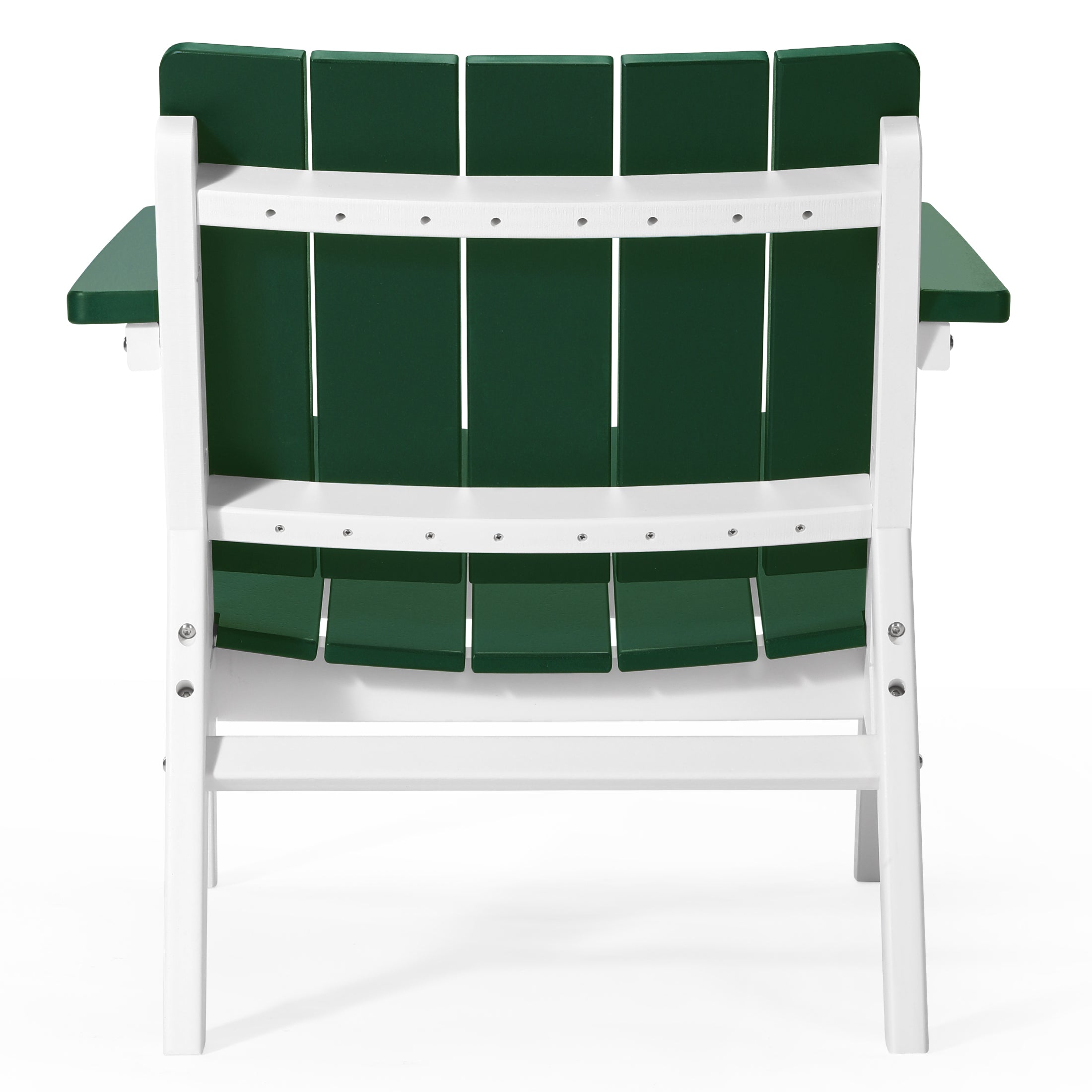 Pacifica 3-Piece Outdoor HDPE Conversation Set with Deep Seating Chairs and Round Side Table