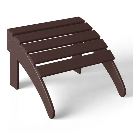 Malibu Outdoor folding ottoman for Adirondack chair