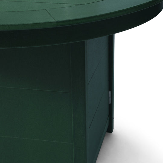 Helios 47" Modern Outdoor Patio Propane Gas Round Fire Pit Table
